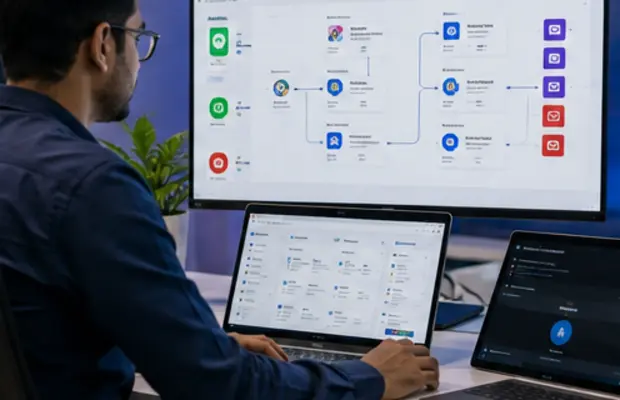 AI automation specialist building WhatsApp, email, CRM and voice workflows
